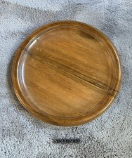 Holz Teller rund Platte Schale
