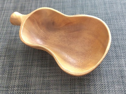 Orobilt holzschale birnenform - holzschale,