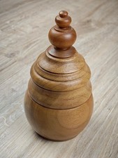 Schale Gedrechselt mit Deckel