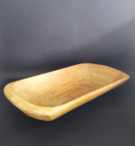 Holztrog molle holzschale - i, i