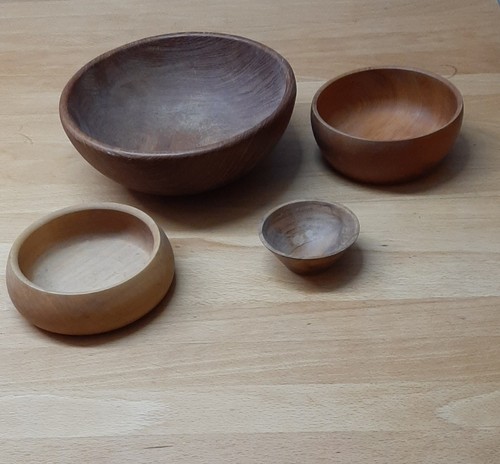 Holzschalen set - , holzschalen-set