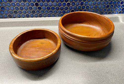 Teakholz schalen - ,