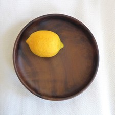 Elegante Teak Holz Schale