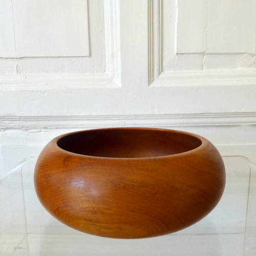 Teak holz schale schüssel - schale,
