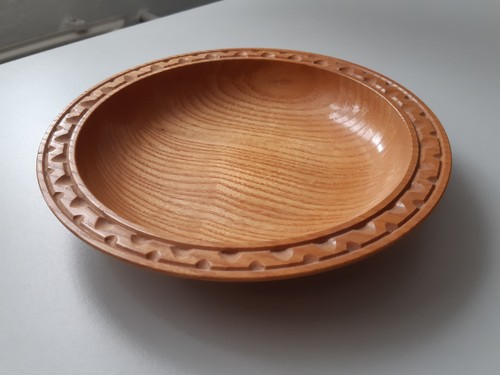 Holzschale aus der ddr - ddr,, ca.
