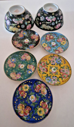 Chinesische schale blumen - schale,