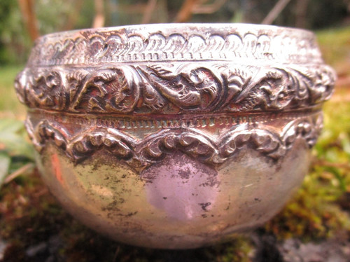 Kleine schale asien metall - schale,