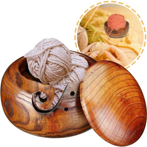 Garnschale holz handgefertigt - garnschale,