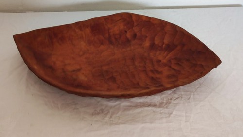 Holzschale handarbeit große - holzschale,