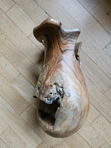 Teak holzvase dekoartikel holz - teak,