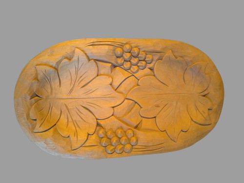 Vintage holzschale schnitzerei - vintage,